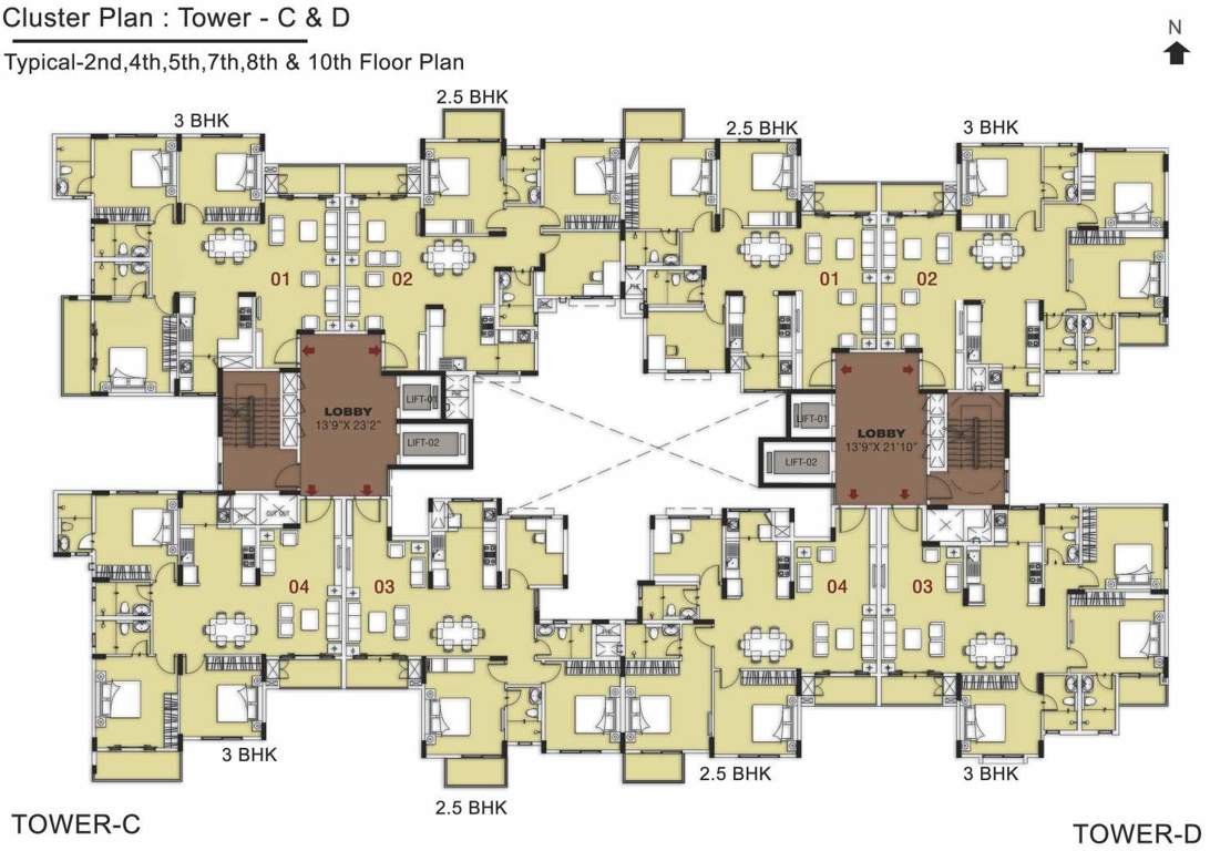 Images for Cluster Plan of Ozone Urbana Avenue