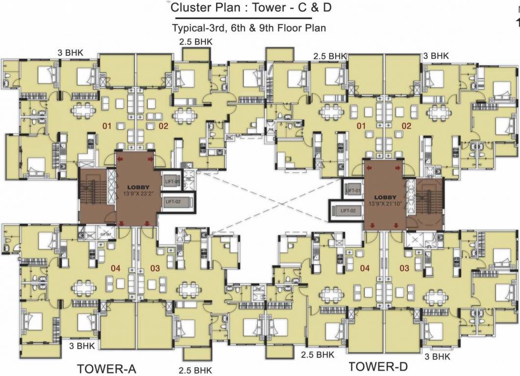 Images for Cluster Plan of Ozone Urbana Avenue