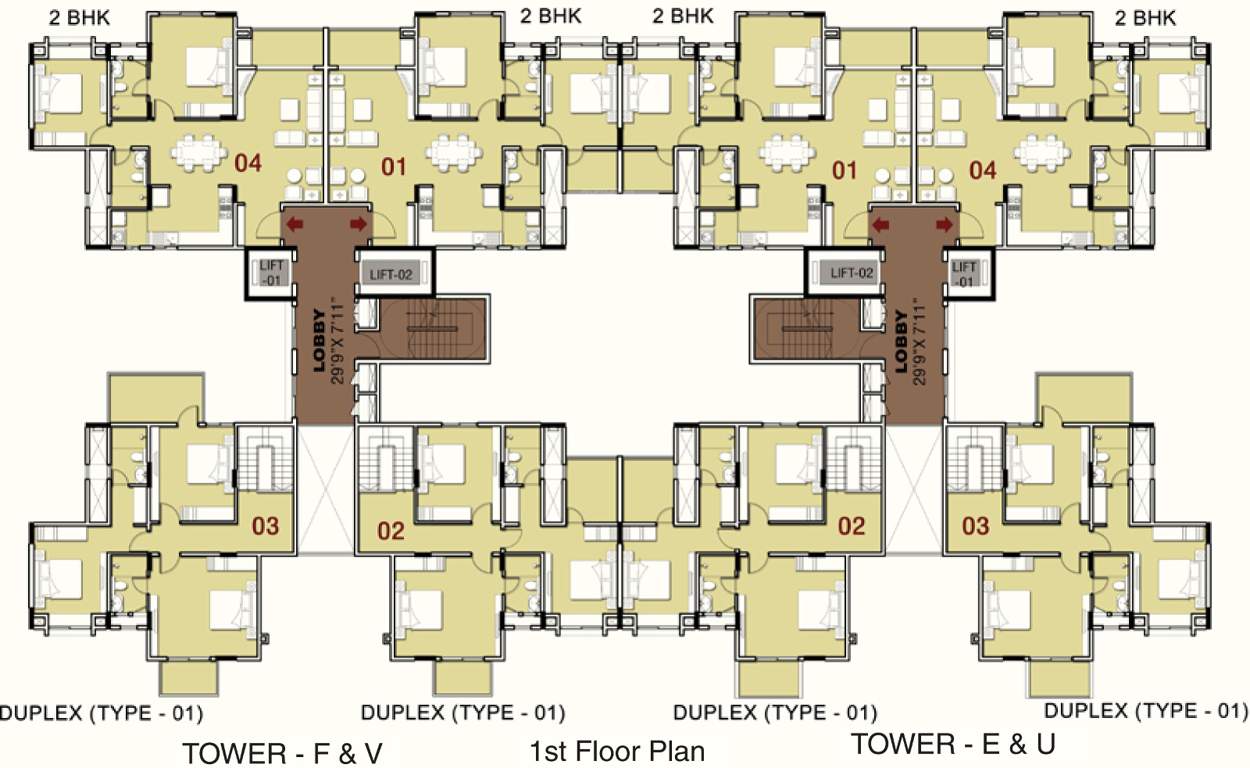 Images for Cluster Plan of Ozone Urbana Avenue
