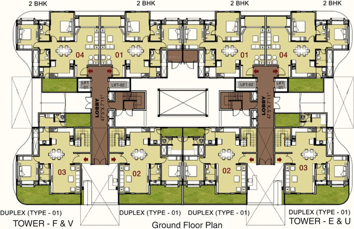 Images for Cluster Plan of Ozone Urbana Avenue
