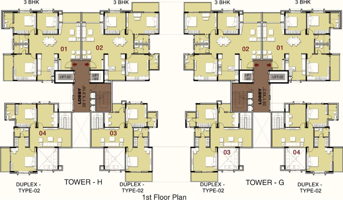 Images for Cluster Plan of Ozone Urbana Avenue