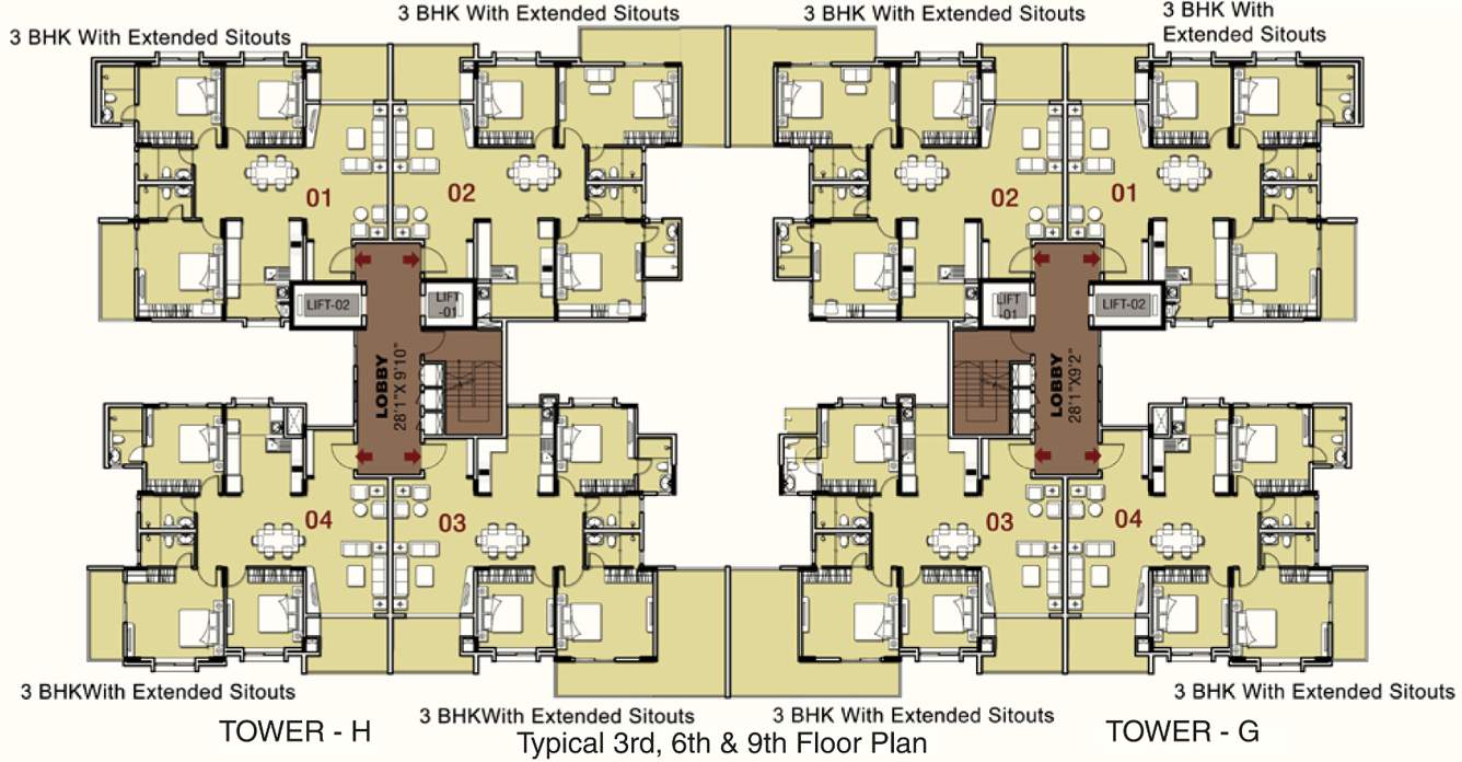 Images for Cluster Plan of Ozone Urbana Avenue