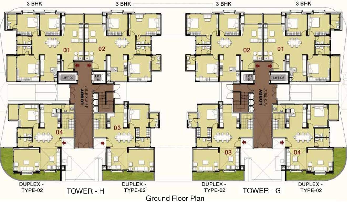 Images for Cluster Plan of Ozone Urbana Avenue