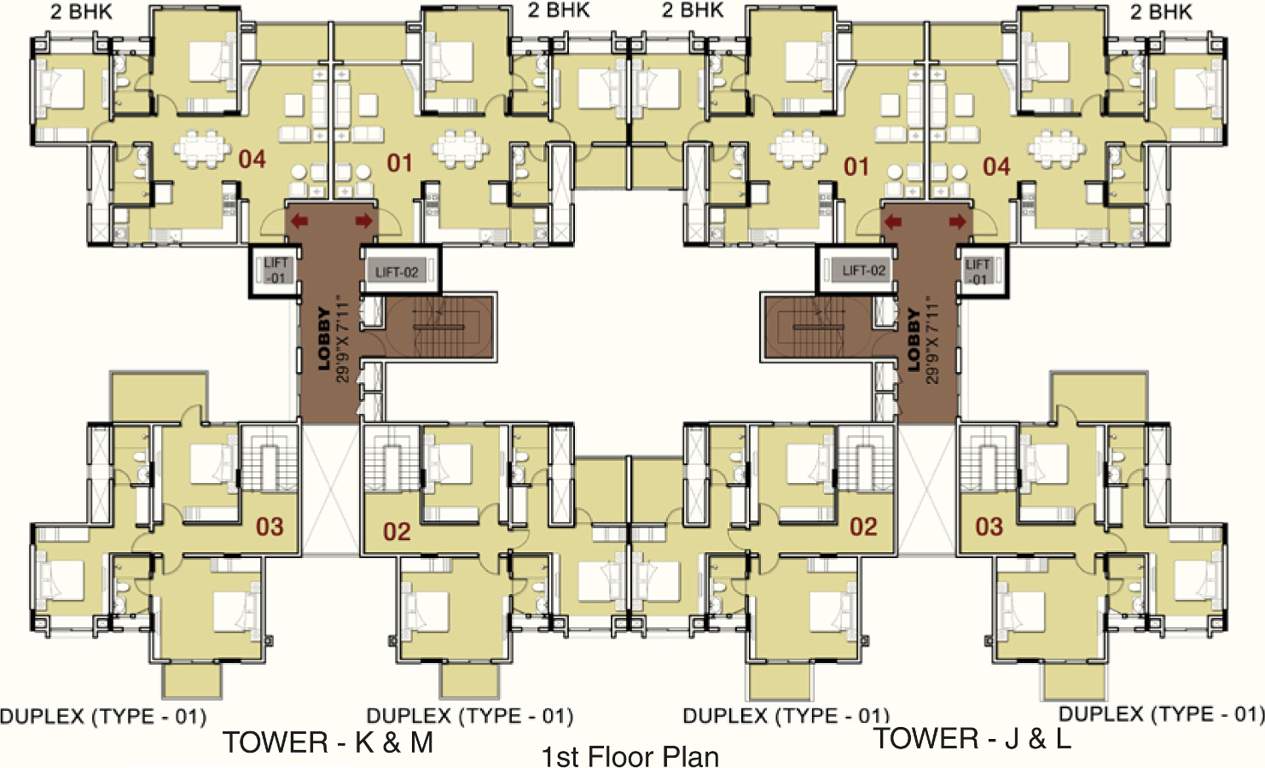 Images for Cluster Plan of Ozone Urbana Avenue