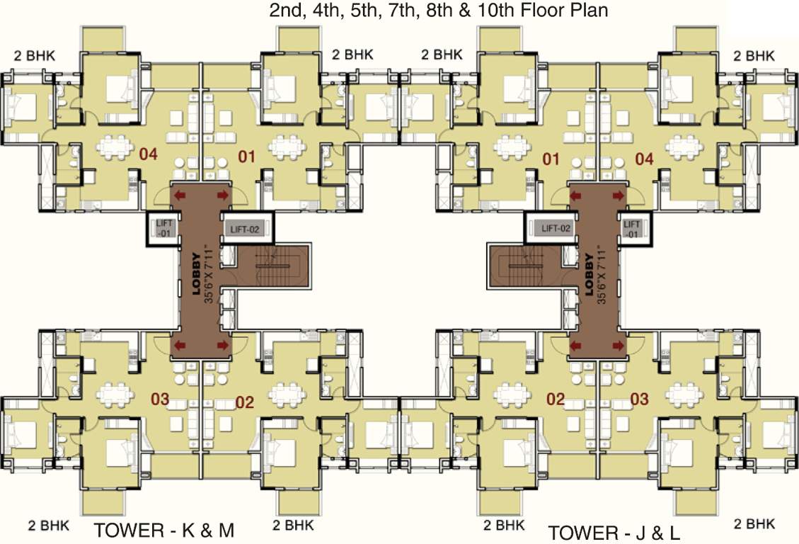 Images for Cluster Plan of Ozone Urbana Avenue