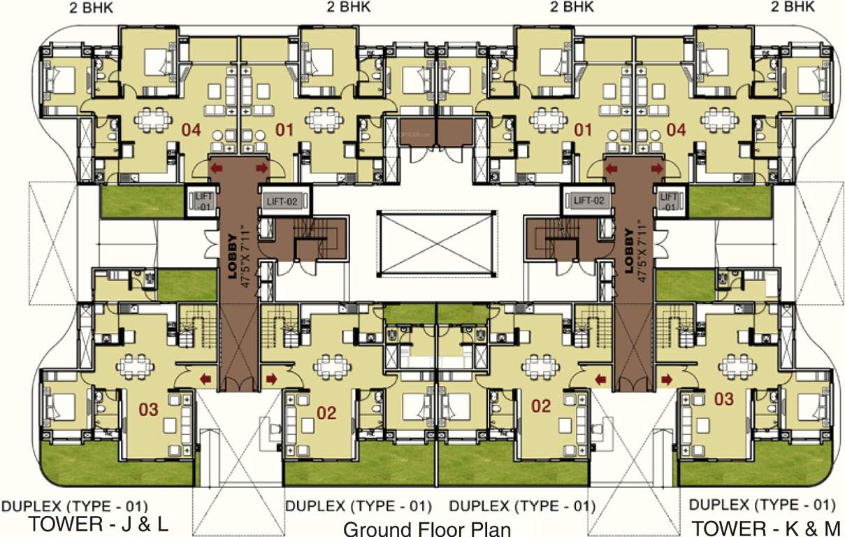 Images for Cluster Plan of Ozone Urbana Avenue