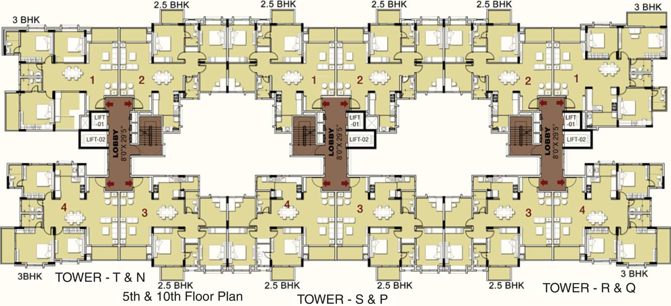 Images for Cluster Plan of Ozone Urbana Avenue