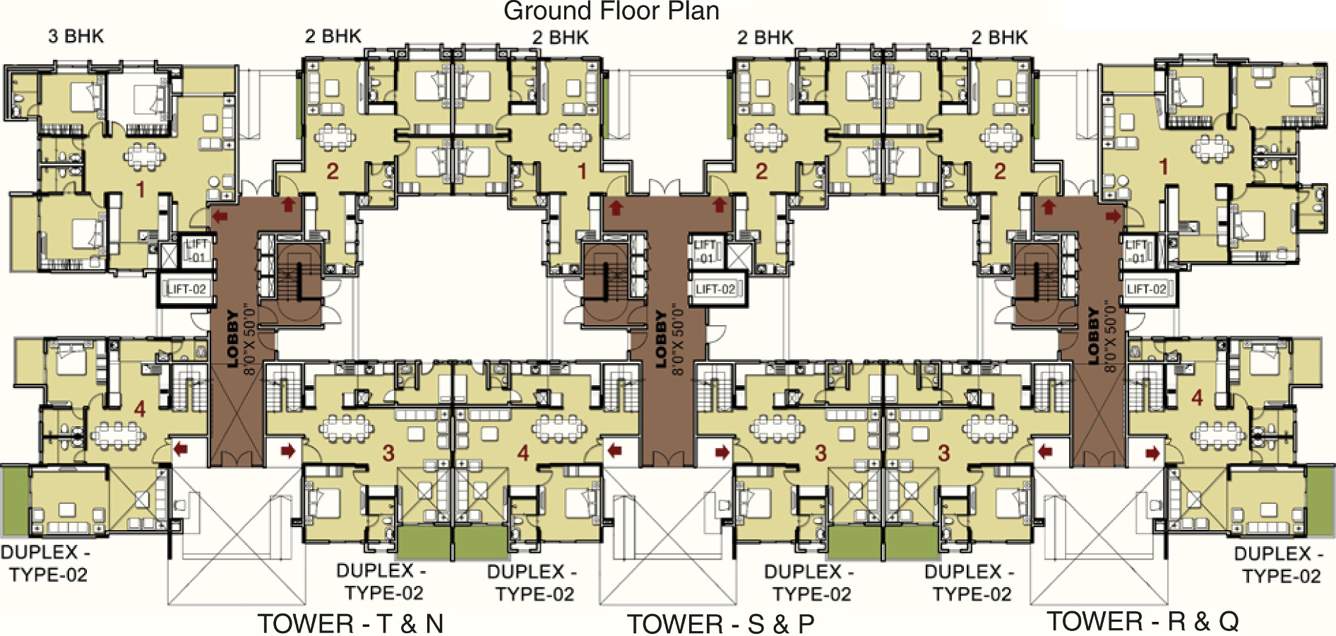 Images for Cluster Plan of Ozone Urbana Avenue