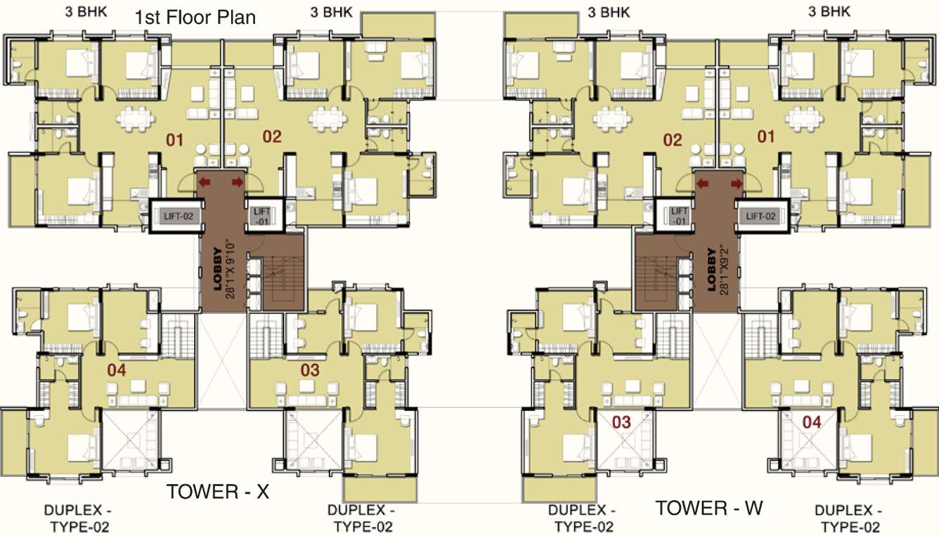 Images for Cluster Plan of Ozone Urbana Avenue