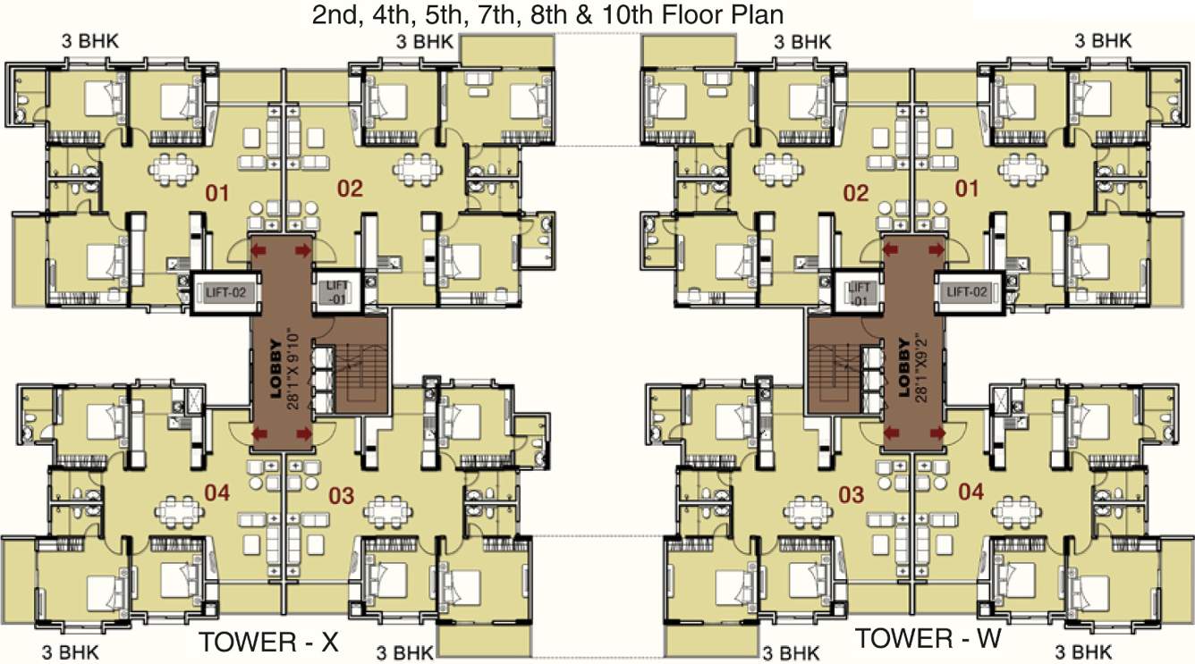 Images for Cluster Plan of Ozone Urbana Avenue