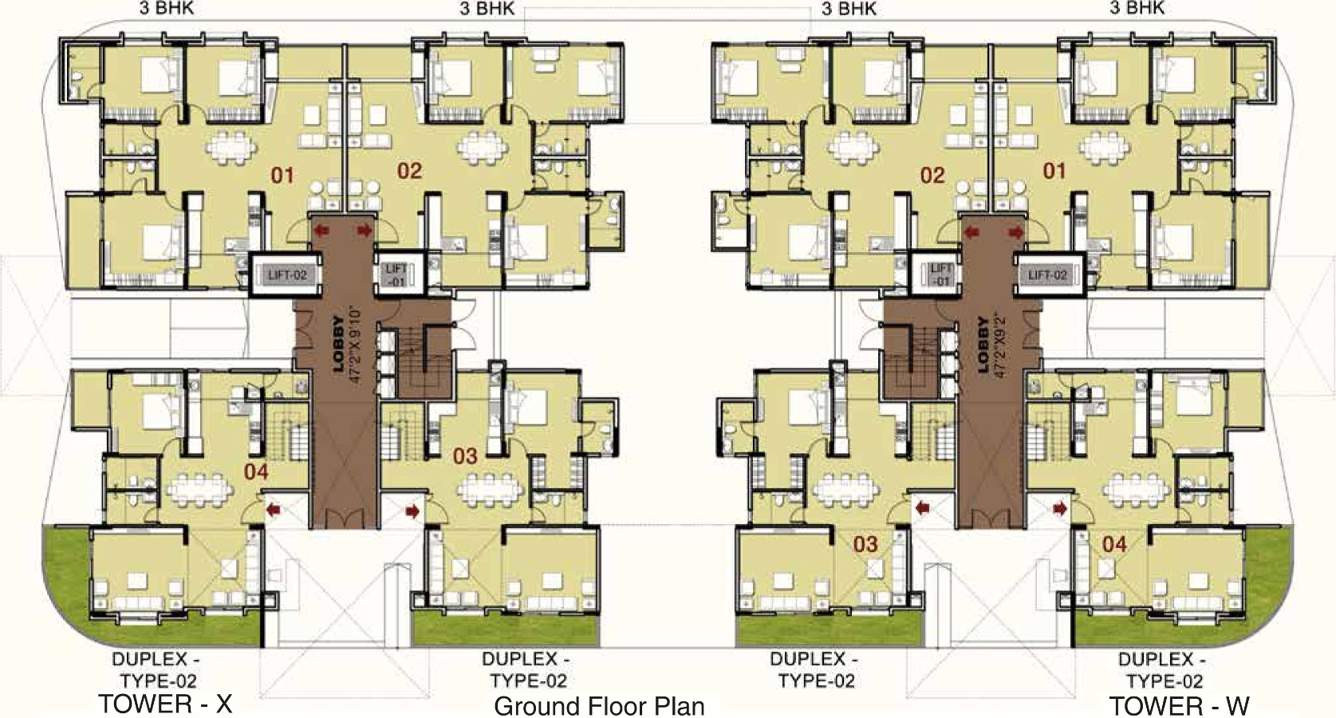 Images for Cluster Plan of Ozone Urbana Avenue