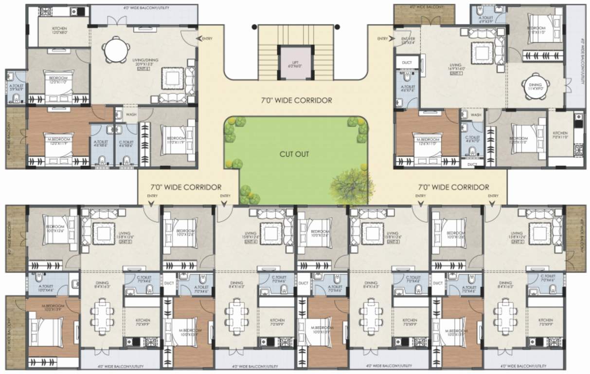 Images for Cluster Plan of Arvind Chitravathi