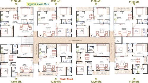  mythri Images for Cluster Plan of Myspace Mythri