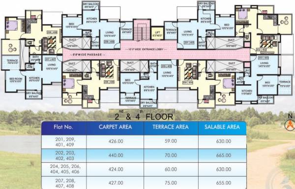 Images for Cluster Plan of Agrawal Post Lakeside