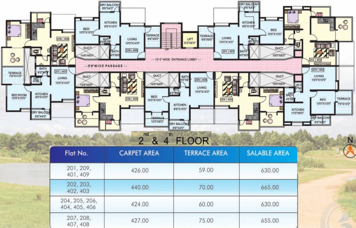 Images for Cluster Plan of Agrawal Post Lakeside