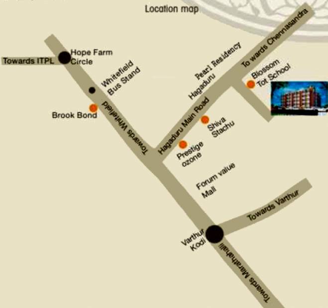  maruthi-homes Images for Location Plan of RR Contractors Maruthi Homes