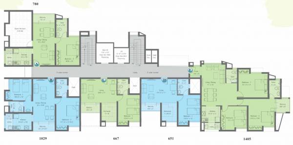 Tower 1 Cluster Plan 24k-atria Tower 1 Cluster Plan