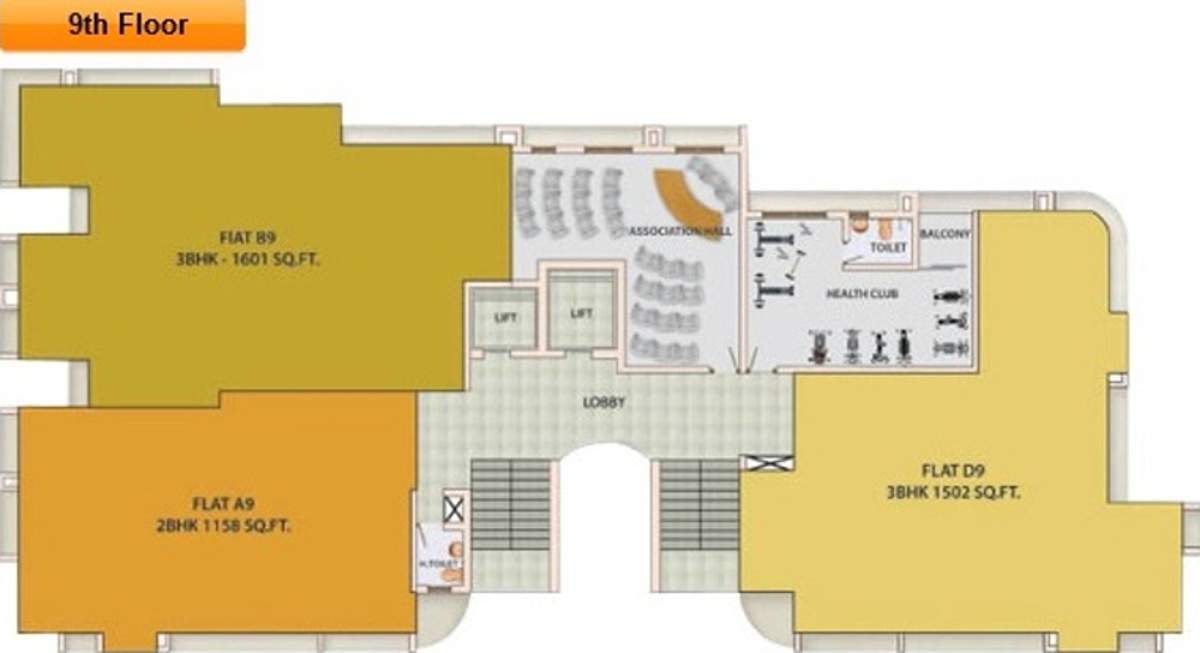 Images for Cluster Plan of TBPL Meghna Residency