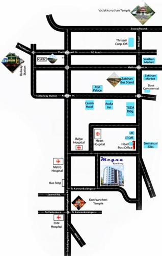 Images for Location Plan of TBPL Meghna Residency Images for Location Plan of TBPL Meghna Residency