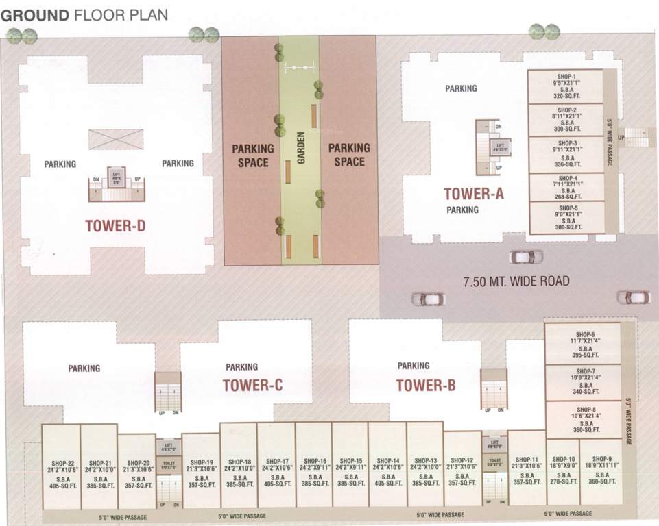 Images for Cluster Plan of Shree Radhe Shyam Avenue