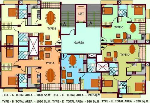 Images for Cluster Plan of Vishraam Bhuvi Homes Images for Cluster Plan of Vishraam Bhuvi Homes