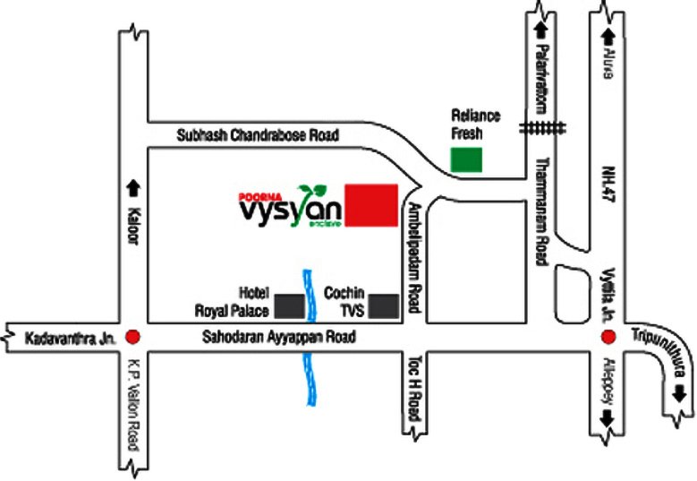 Images for Location Plan of Poorna Vysyan Paradise