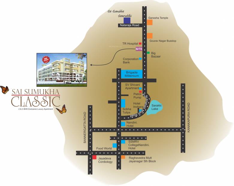 Images for Location Plan of Sai Sumukha Properties Classic