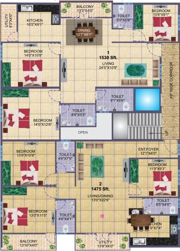 Images for Cluster Plan of Sumukha Luxurite Images for Cluster Plan of Sumukha Luxurite
