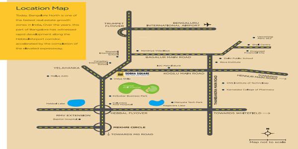 Images for Location Plan of Sobha Palm Court
