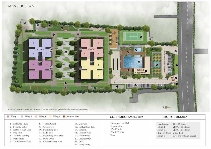 Images for Master Plan of Sobha Palm Court