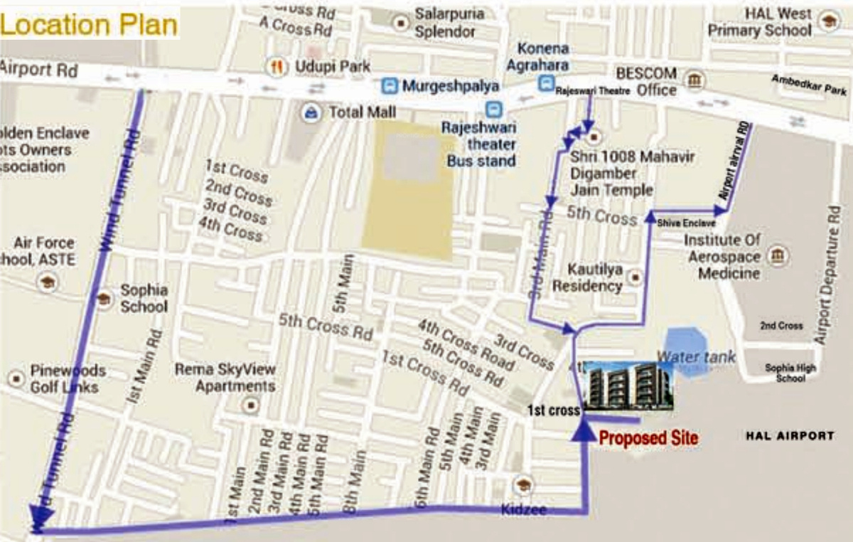 elite Images for Location Plan of Myspace Elite