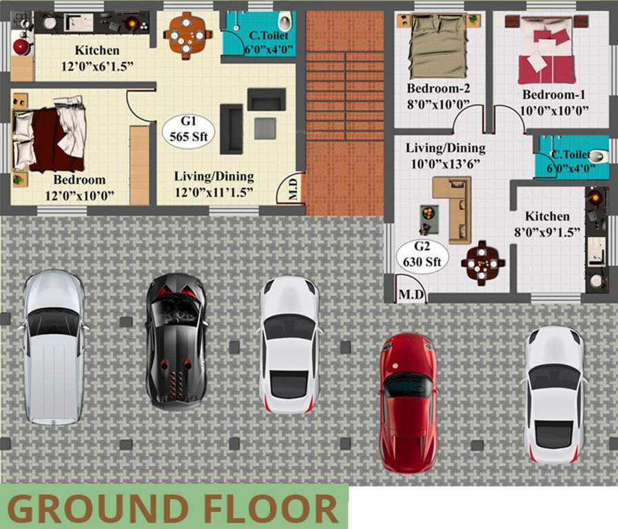 Images for Cluster Plan of Jaba Lords Presence