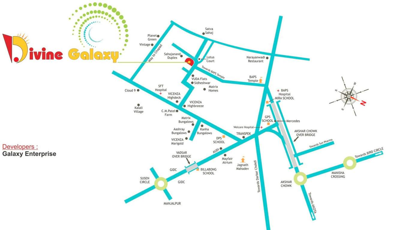 Images for Location Plan of Galaxy Divine Galaxy Villas