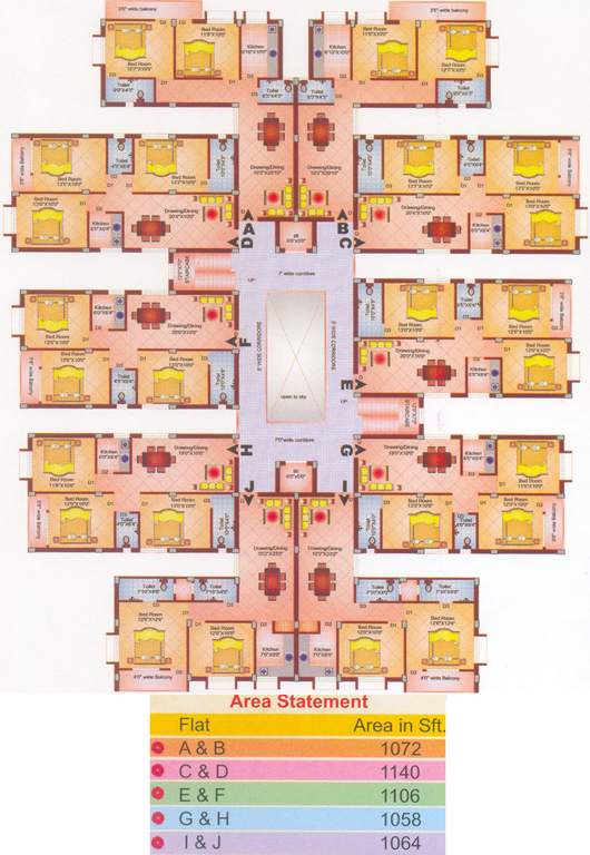 Images for Cluster Plan of Ajiban Ashrivad Plaza