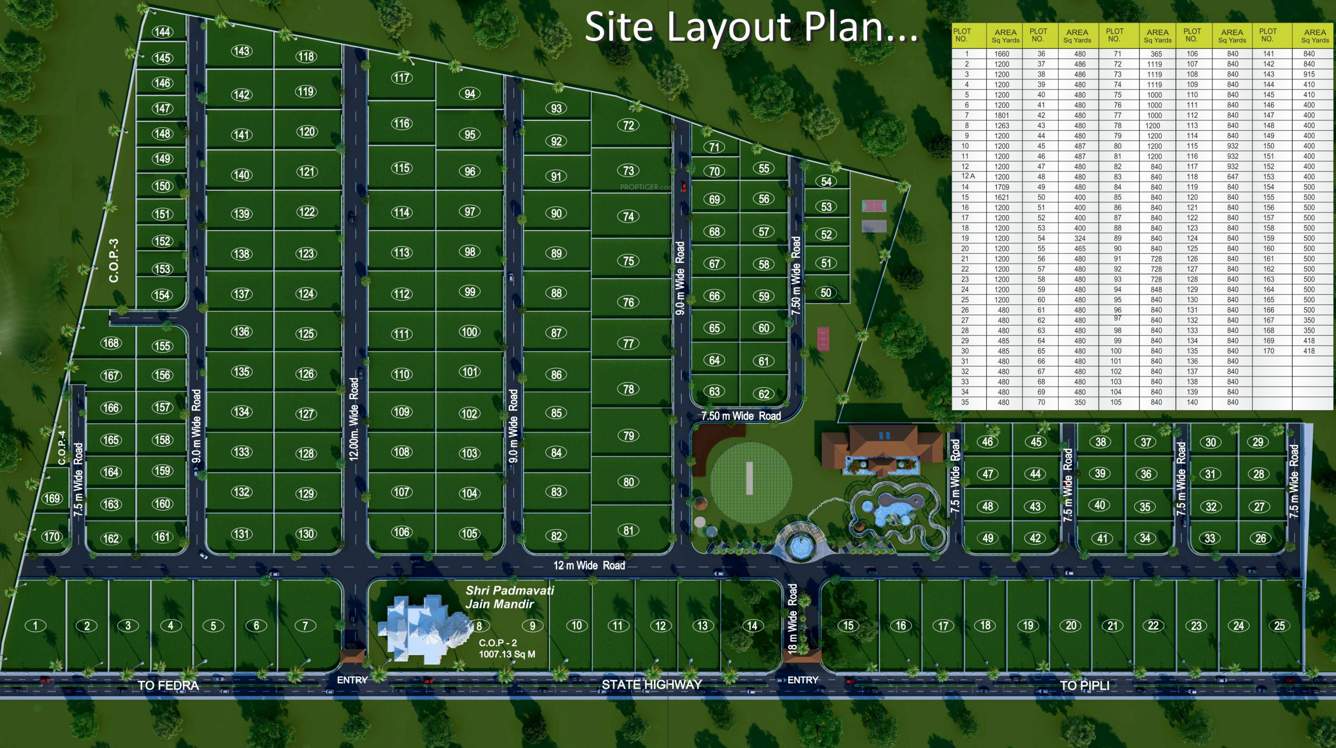 Images for Layout Plan of Jaska Greentech Residency