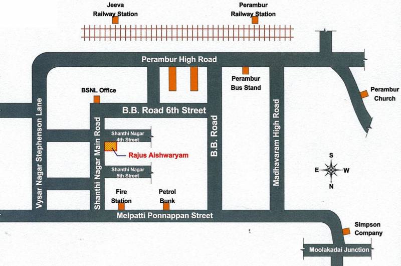 Images for Location Plan of Rajus Aishwaryam