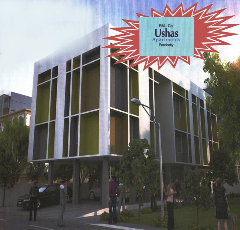 Elevation  ushas apartments Elevation