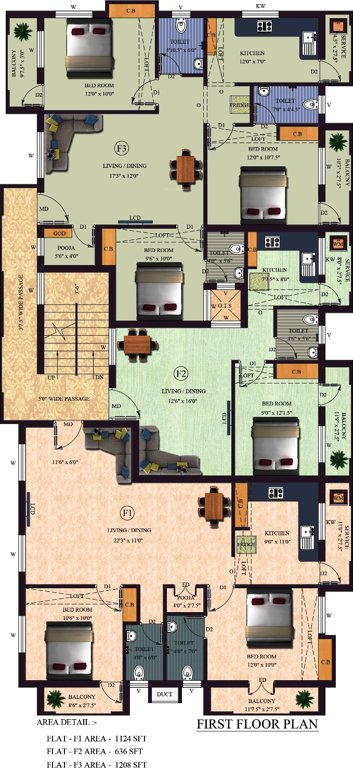 Images for Cluster Plan of Amudha Elite