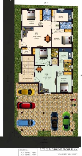 Images for Cluster Plan of Amudha Elite