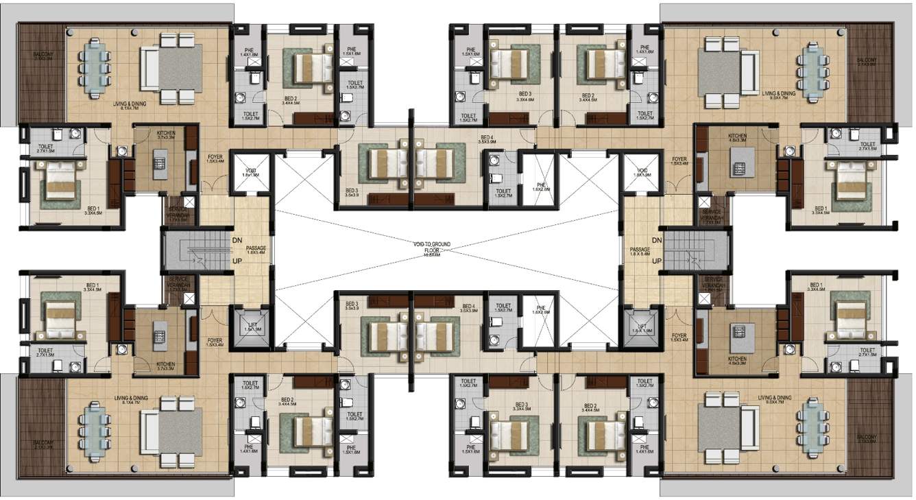 Images for Cluster Plan of Casagrand Marina Bay