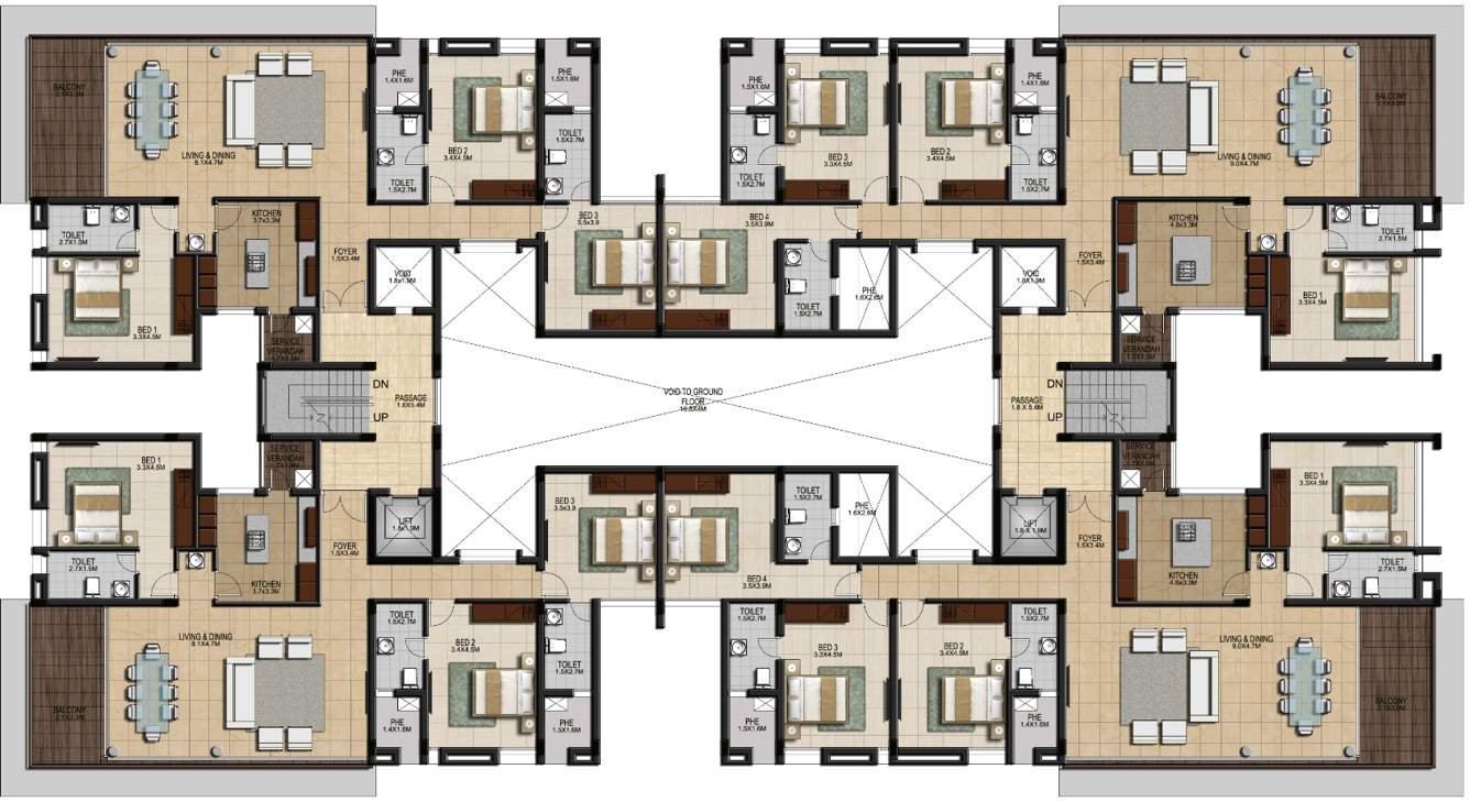 Images for Cluster Plan of Casagrand Marina Bay