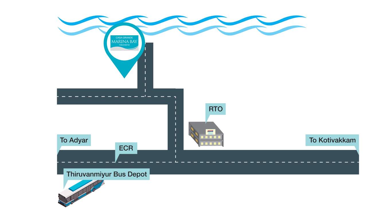Images for Location Plan of Casagrand Marina Bay