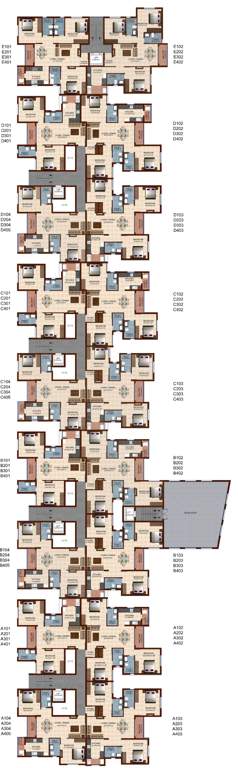 Images for Cluster Plan of Casagrand Vivant