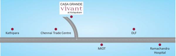 Images for Location Plan of Casagrand Vivant
