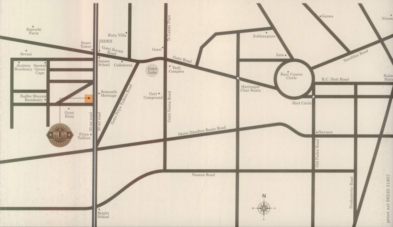  jalsa Images for Location Plan of Labh Jalsa