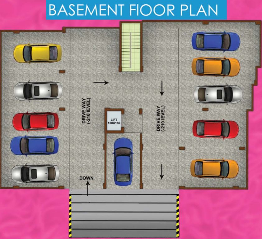 Images for Cluster Plan of New Line Builders And Developers Rose Apartments