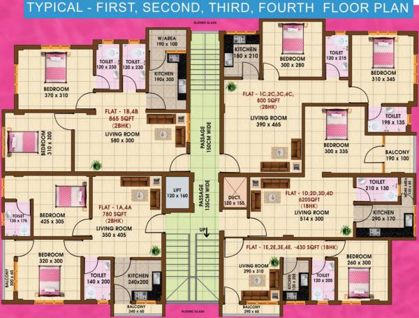 Images for Cluster Plan of New Line Builders And Developers Rose Apartments Images for Cluster Plan of New Line Builders And Developers Rose Apartments