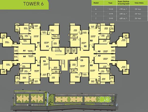 Images for Cluster Plan of KGISL Platina Images for Cluster Plan of KGISL Platina