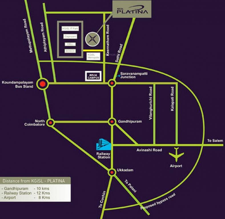 Images for Location Plan of KGISL Platina