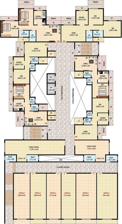 Images for Cluster Plan of Dubey Gayatri Chhaya